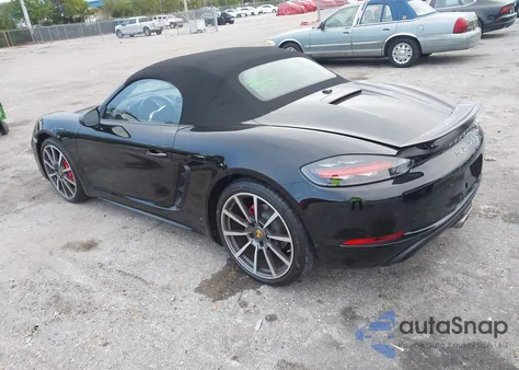2017 Porsche 718 Boxster S z USA, uszkodzony, nr VIN WP0CB2A88HS240789